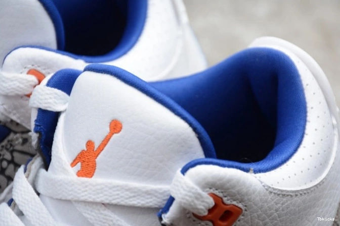 Reps TBK 'Knicks Retro Air 3 136064-148 Rivals' Jordan 0802